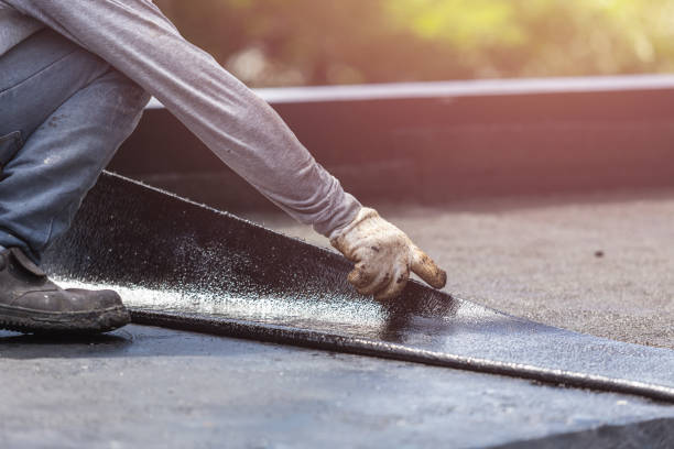 Professional Emergency Waterproofing technician working in Cassopolis, MI
